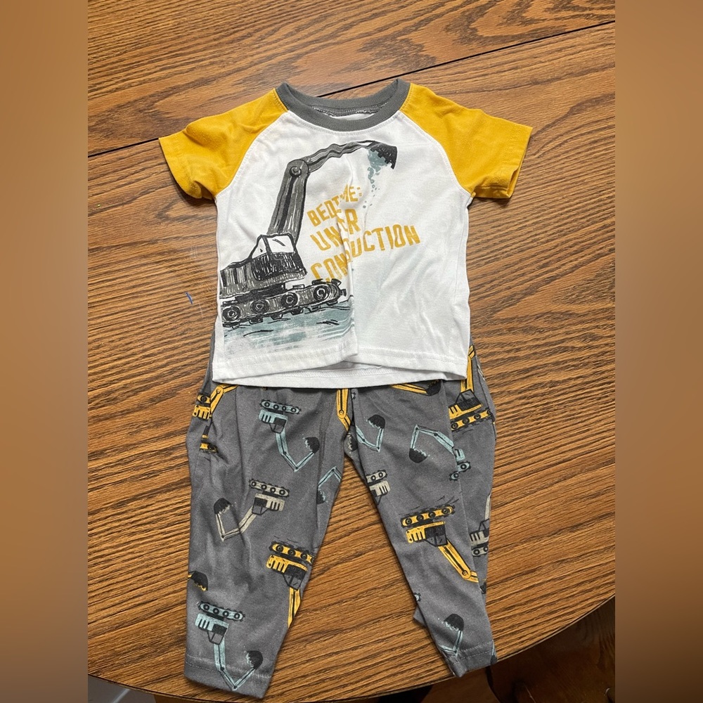 Baby boy pajamas bundle size 18 months